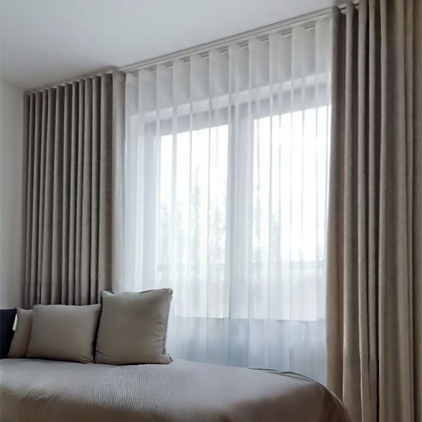 visillo y cortinas de onda perfecta